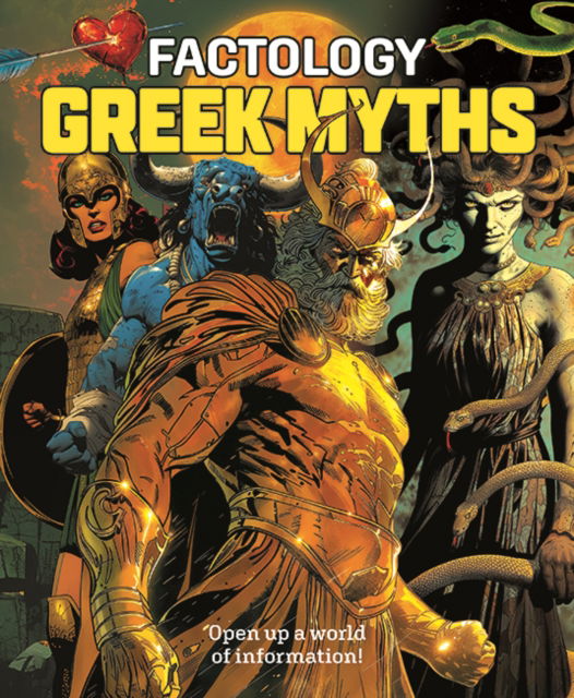 Cover for Button Books · Factology: Greek Myths: Open Up a World of Information! - Factology (Hardcover Book) (2025)