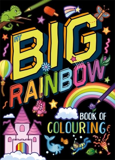 Cover for Igloo Books · My Big Rainbow Book of Colouring (Paperback Bog) (2023)