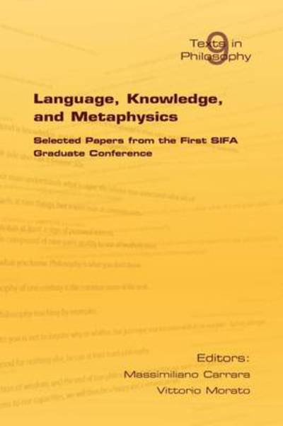 Cover for Massimiliano Carrara · Language, Knowledge, and Metaphysics (Paperback Book) (2009)