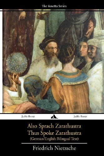 Cover for Friedrich Nietzsche · Also Sprach Zarathustra / Thus Spoke Zarathustra: German / English Bilingual Text (Paperback Book) [German edition] (2013)