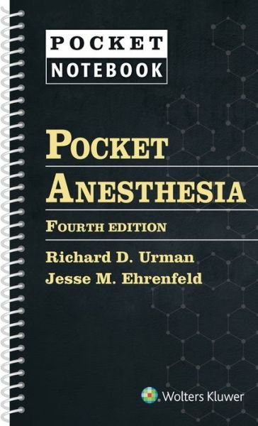 Cover for Richard D. Urman · Pocket Anesthesia (Paperback Book) (2020)