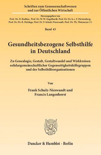 Cover for Schulz-Nieswandt · Gesundheitsbezogene Se (Book) (2015)