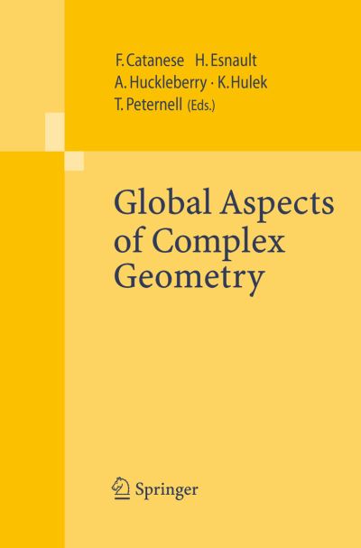 Cover for Fabrizio Catanese · Global Aspects of Complex Geometry (Hardcover Book) [2006 edition] (2006)