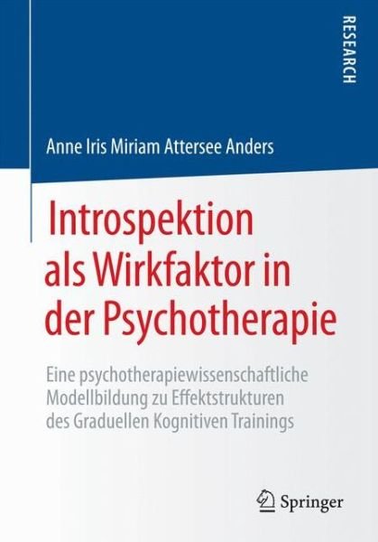 Cover for Anders · Introspektion als Wirkfaktor in (Bog) (2017)