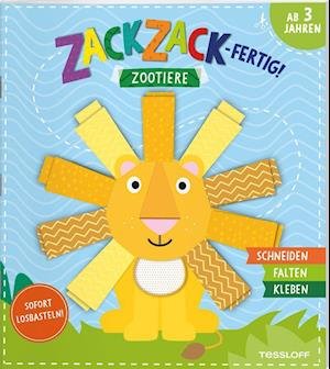 Zack, zack - fertig! Zootiere - Sandra Schmidt - Livros - Tessloff Verlag - 9783788644796 - 9 de fevereiro de 2022