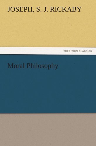 Cover for S. J. Rickaby Joseph · Moral Philosophy (Tredition Classics) (Pocketbok) (2011)