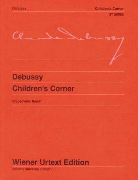 Cover for Debussy · Children's Corner,Kl (Bog) (1984)
