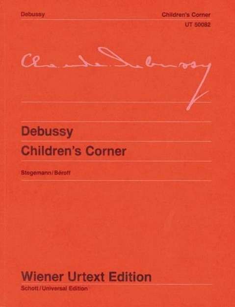 Children's Corner,Kl - Debussy - Bøger - SCHOTT & CO - 9783850550796 - 27. februar 1984