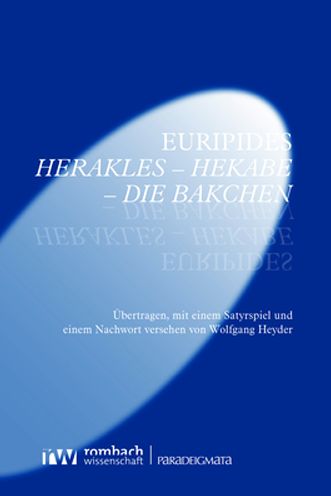 Cover for Wolfgang Heyder · Euripides (Paperback Book) (2021)