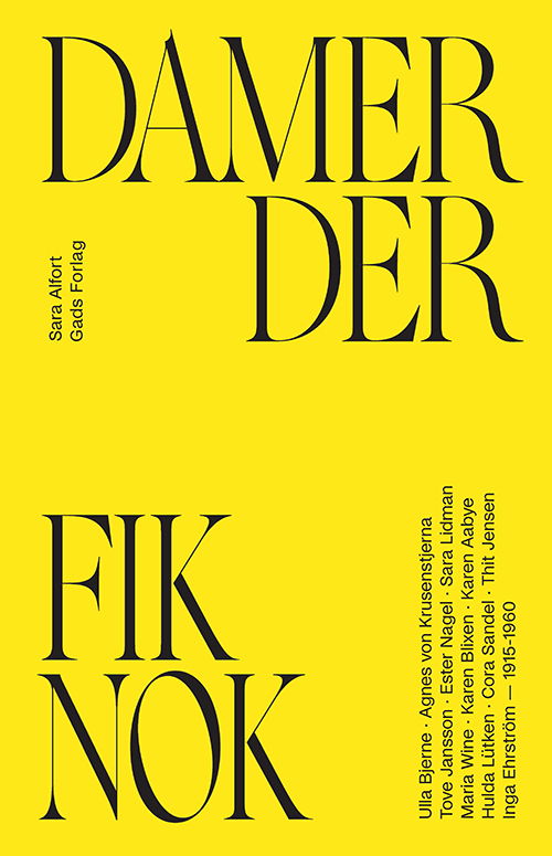 Cover for Sara Alfort · Damer der fik nok (Bound Book) [1st edition] (2024)