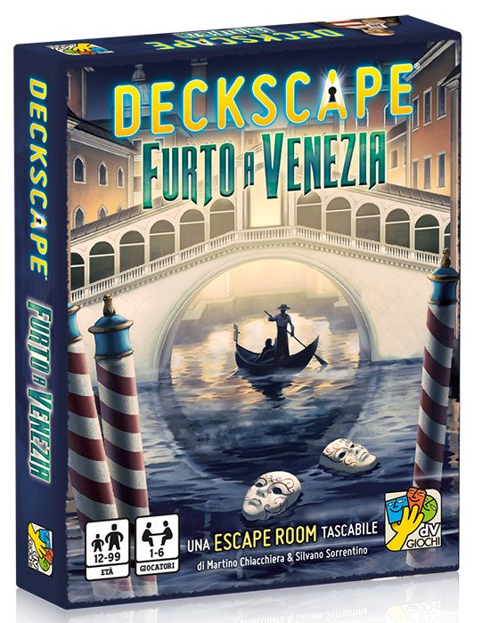 Cover for Dv Giochi: Deckscape · Furto A Venezia (MERCH)