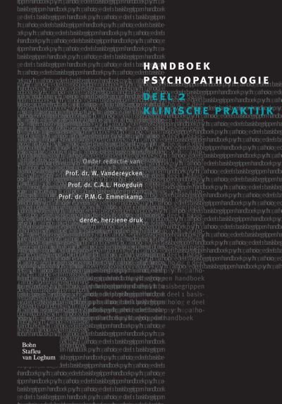 W Vandereycken · Handboek Psychopathologie. (Pocketbok) [2006 edition] (2004)