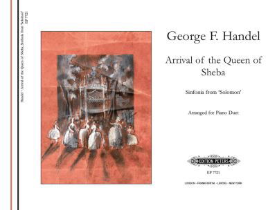 Arrival of the Queen of Sheba - George Frideric Handel - Books - Edition Peters - 9790577080796 - December 18, 2003