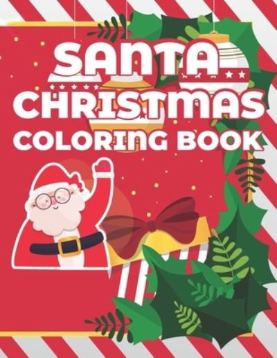 Cover for Blue Zine Publishing · Santa Christmas Coloring Book (Paperback Book) (2020)