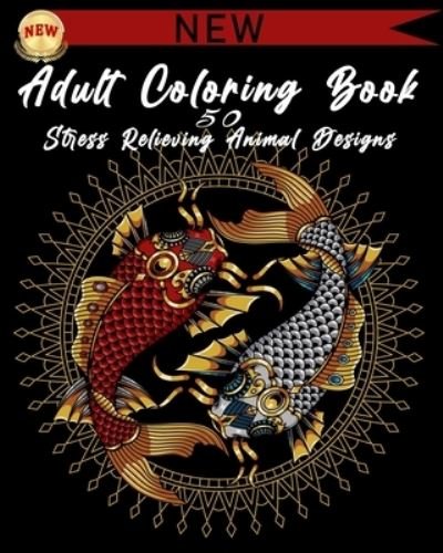 Cover for Maokep Books · Adult Coloring Book (Pocketbok) (2021)