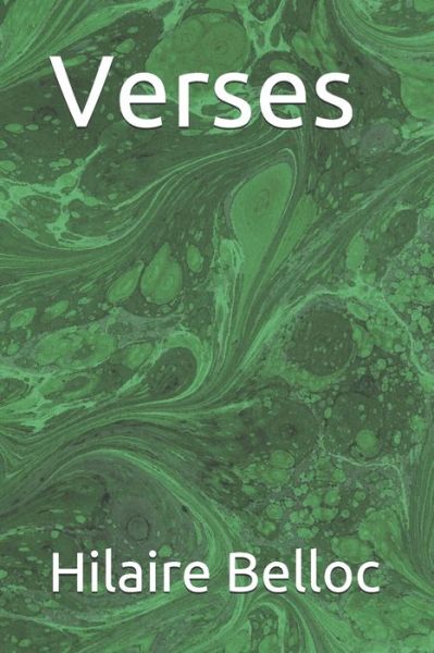 Cover for Hilaire Belloc · Verses (Paperback Book) (2020)