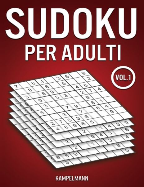 Cover for Kampelmann · Sudoku Per Adulti (Paperback Book) (2021)