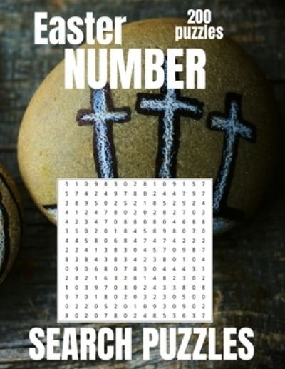 Cover for This Design · Easter Number Search Puzzles (Taschenbuch) (2021)