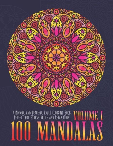 Cover for LLC Fathead &amp; Edmund · 100 Mandalas (Pocketbok) (2021)