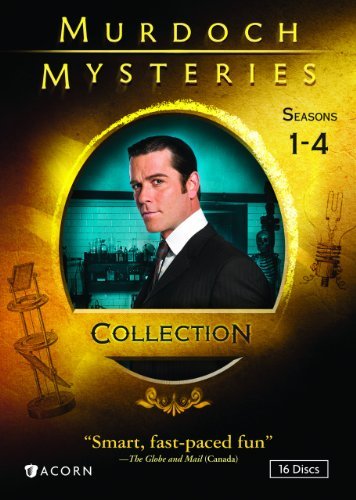 Cover for Murdoch Mysteries Collection: Seasons 1-4 (DVD) (2016)