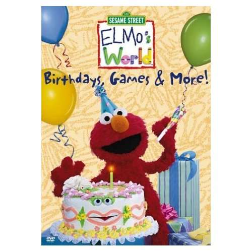 Cover for Elmo's World · Birthdays Games &amp; More (DVD) (2002)