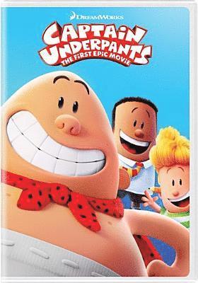 Cover for Captain Underpants: the First Epic Movie (DVD) (2018)