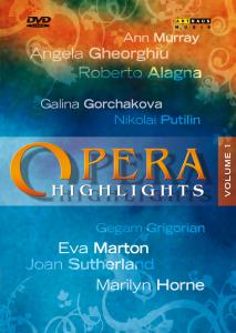 Opera Highlights  Vol 1 - Opera Highlights 1 / Various - Elokuva - ARTHAUS MUSIK - 0807280204797 - maanantai 2. huhtikuuta 2007