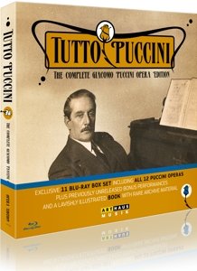 Cover for Puccini / Cura / Nizza / Gertseva / Vratogna · Tutto Puccini-comp Giacomo Puccini Opera Edition (Blu-ray) [Box set] (2014)