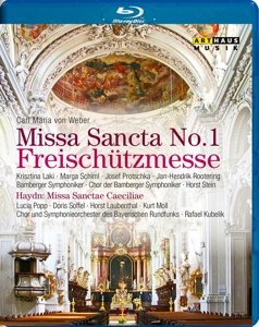 Cover for Weber / Haydn / Bamberg Symphony Chorus &amp; Orch · Missa Sancta No. 1 in E Flat / Missa Sanctae (Blu-ray) (2015)