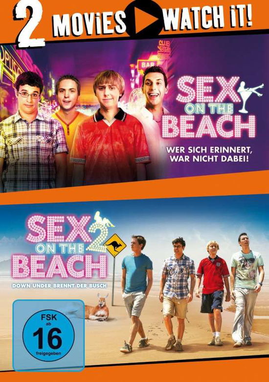 Cover for Sex on the Beach 1/sex on the Beach 2 (DVD) (2015)