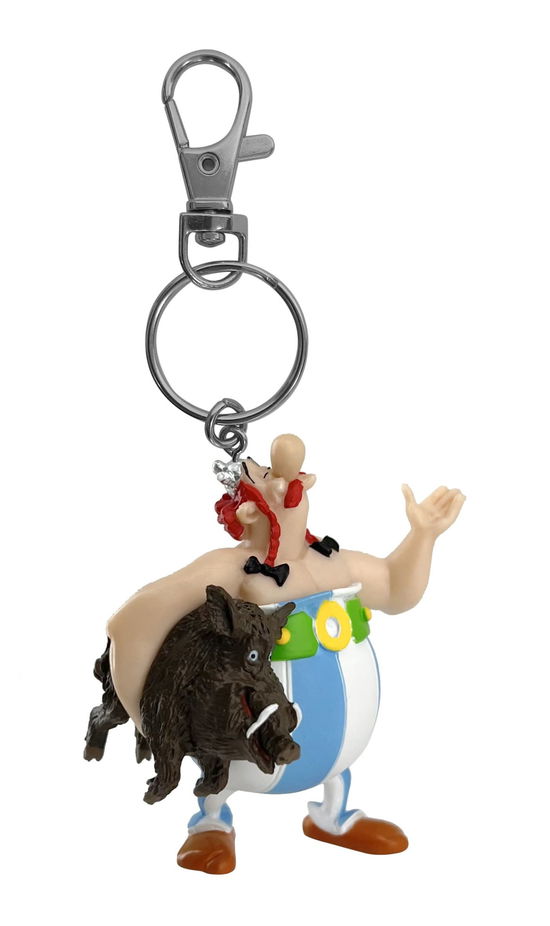 Asterix Schlüsselanhänger Obelix mit Wildschwein14 -  - Merchandise - Plastoy - 3521320603797 - August 10, 2024