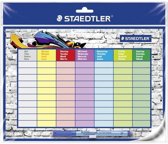 Cover for Staedtler® · STAEDTLER® Stundenplan Lumocolor correctable 641 S (ACCESSORY) (2017)