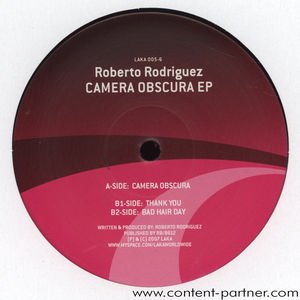 Cover for Roberto Rodriguez · Camera Obscura EP (12&quot;) (2007)