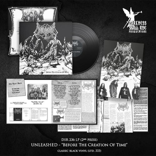 Cover for Unleashed · Before The Creation Of Time (Black Vinyl LP) (LP) (2025)