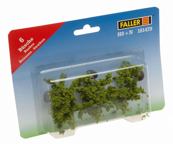 Faller · 6 Struiken, Groen (Toys)