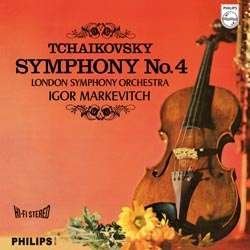 Cover for Pyotr Ilyich Tchaikovsky · Symphony No.4 in F Minor Op.36 (LP) [180 gram edition] (2010)