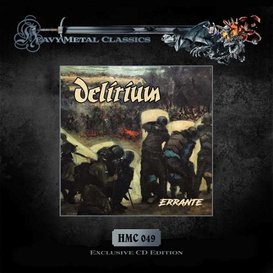 Cover for Delirium · Errante (CD) (2021)