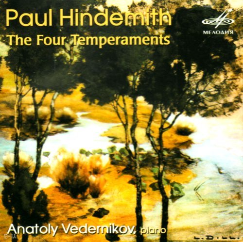 Cover for Paul Hindemith · I Quattro Temperamenti, Sonata Per Violoncello (CD) (2013)