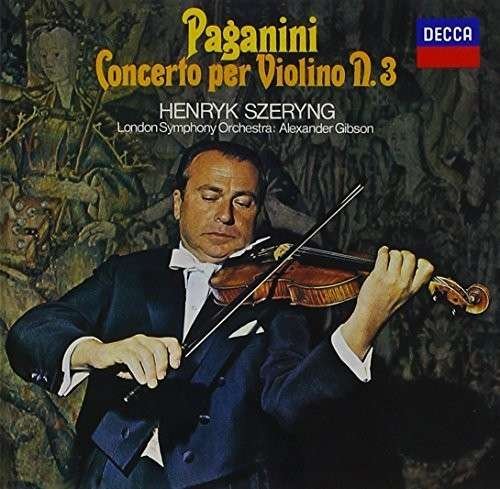 Cover for Henryk Szeryng · Paganini: Violin Concerto No.3 (CD) (2014)