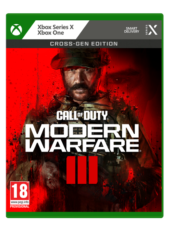 Cover for Activision Blizzard · Call of Duty Modern Warfare III 3 Compatible with Xbox One Xbox X (Legetøj)