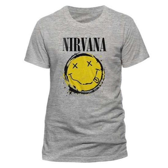 Cover for Nirvana · Smiley Splat (Unisex) (MERCH) [size S]