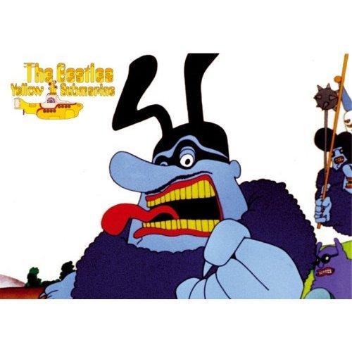 The Beatles Postcard: Yellow Submarine Big Blue Meanie (Standard) - The Beatles - Livres - Suba Films - Accessories - 5055295310797 - 