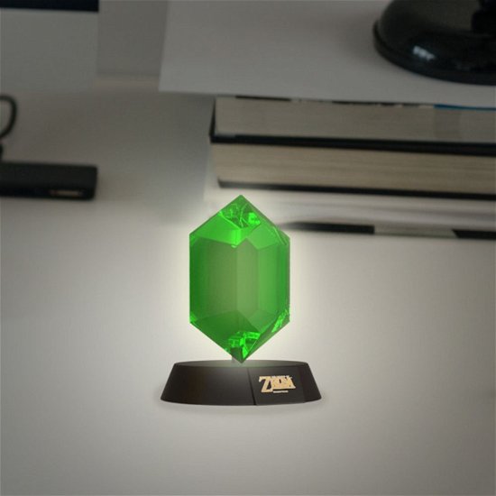 Nintendo  Zelda Green Rupee 3D Light - Paladone - Fanituote - Paladone - 5055964717797 - tiistai 14. toukokuuta 2019