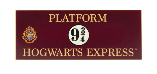 Cover for P.Derive · Harry Potter Hogwarts Express Logo Light (Leksaker) (2023)