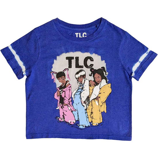 Cover for Tlc · TLC Ladies Crop Top: Cartoon (Blue) (Wash Collection) (CLOTHES) [size L] (2024)