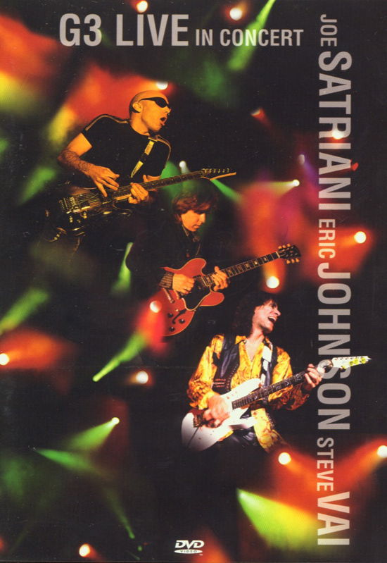 Cover for Satriani / Johnson / Vai · G3 Live -dvd (DVD) (2004)