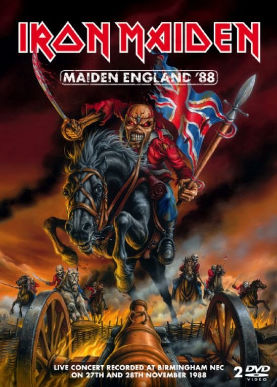 Cover for Iron Maiden · Maiden England '88 (MDVD) (2013)