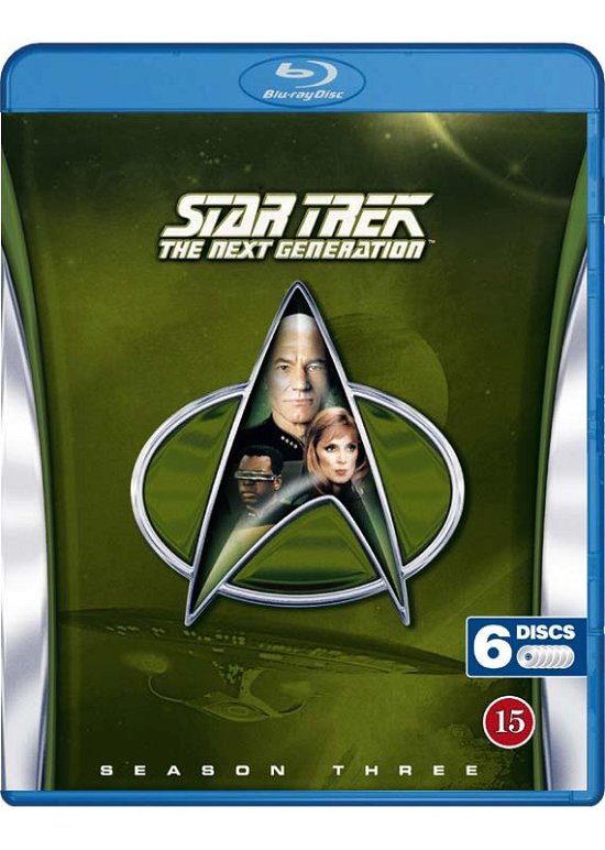 Cover for Star Trek · The Next Generation - Season 3 (Blu-Ray) (2016)