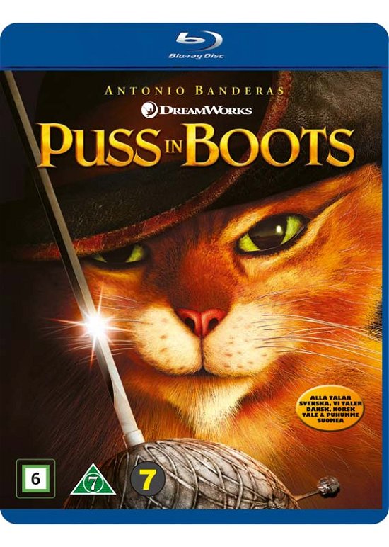 Cover for Puss in Boots (Blu-ray) (2023)