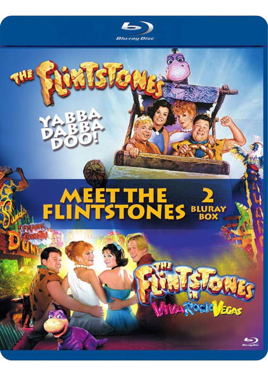 Cover for The Flintstones / The Flintstones In Viva Rock Vegas (Blu-ray) (2022)